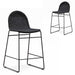 Kelton 65cm Barstool - Full Black (Set of 2)