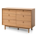 Kenston 6 Drawer Wide Chest - Oak