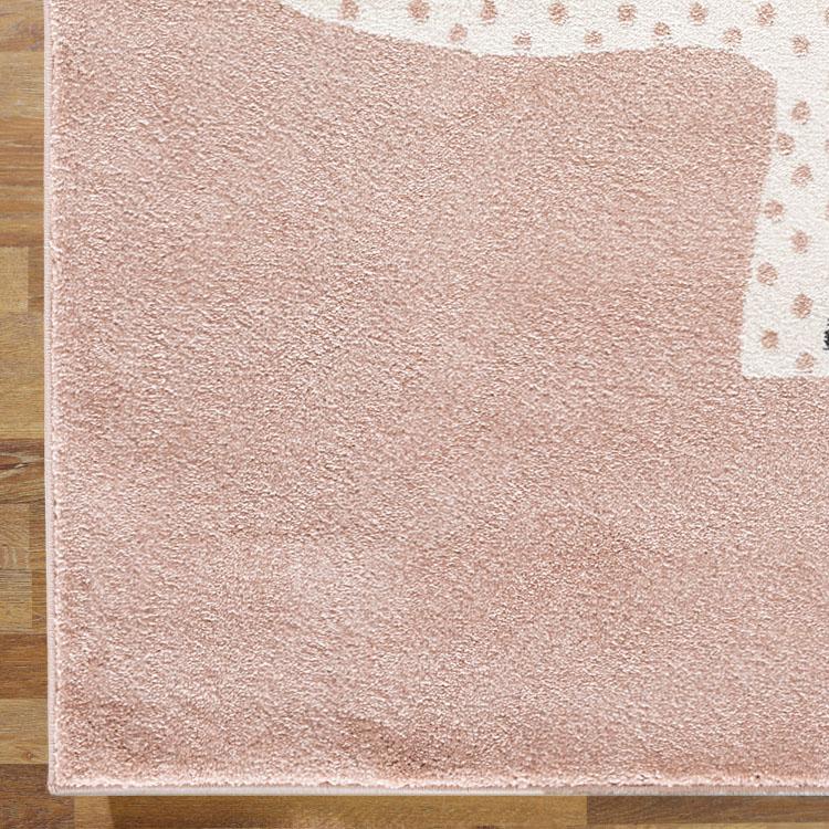 Saray Rugs Kidszoo  Pink KZOO12017019PIN