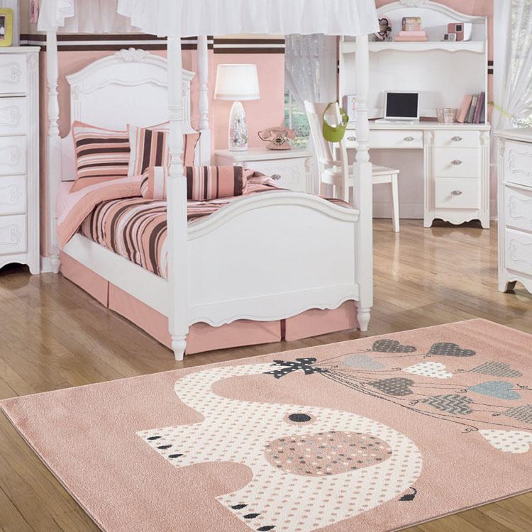 Saray Rugs Kidszoo  Pink KZOO12017019PIN