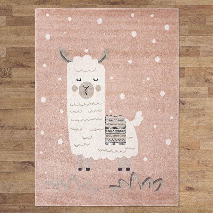Saray Rugs Kidszoo  Pink 2437