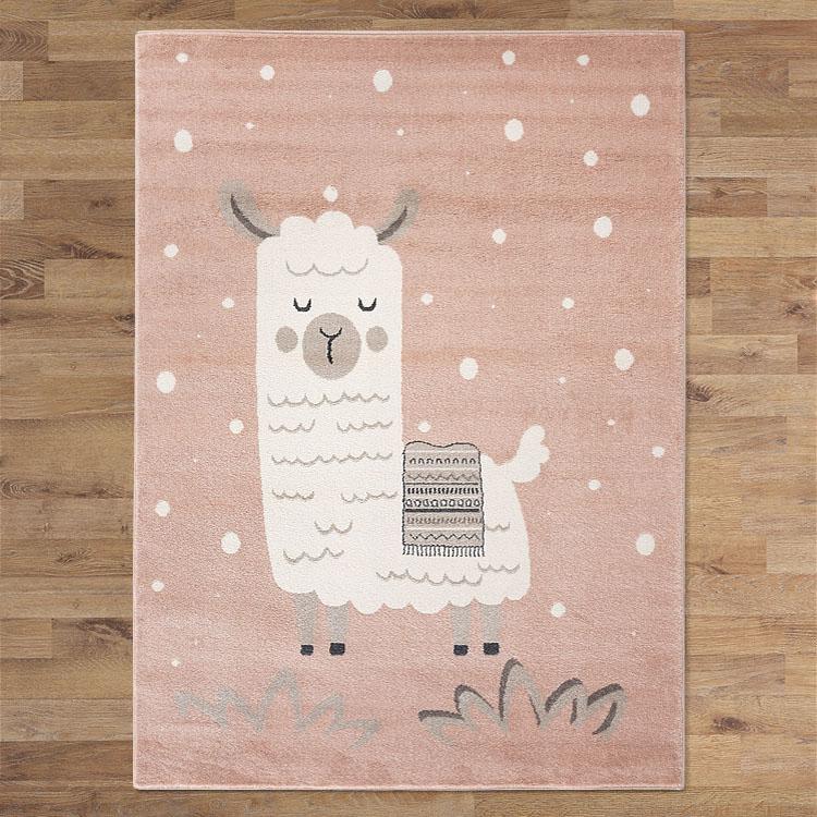 Saray Rugs Kidszoo  Pink KZOO1201702437PIN