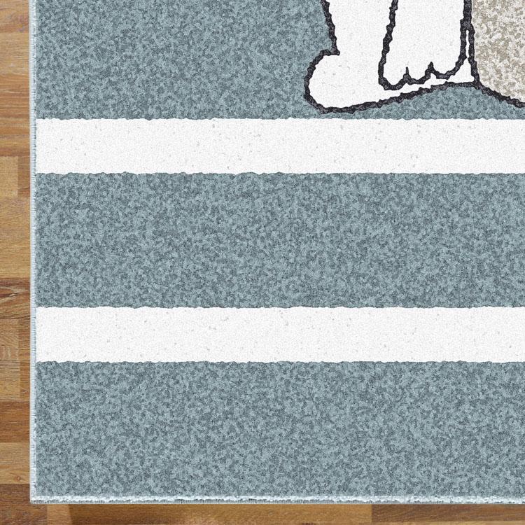 Saray Rugs Kidszoo  Blue 2440