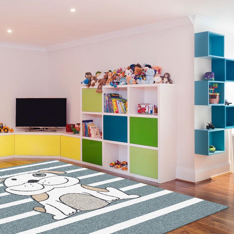 Saray Rugs Kidszoo  Blue 2440