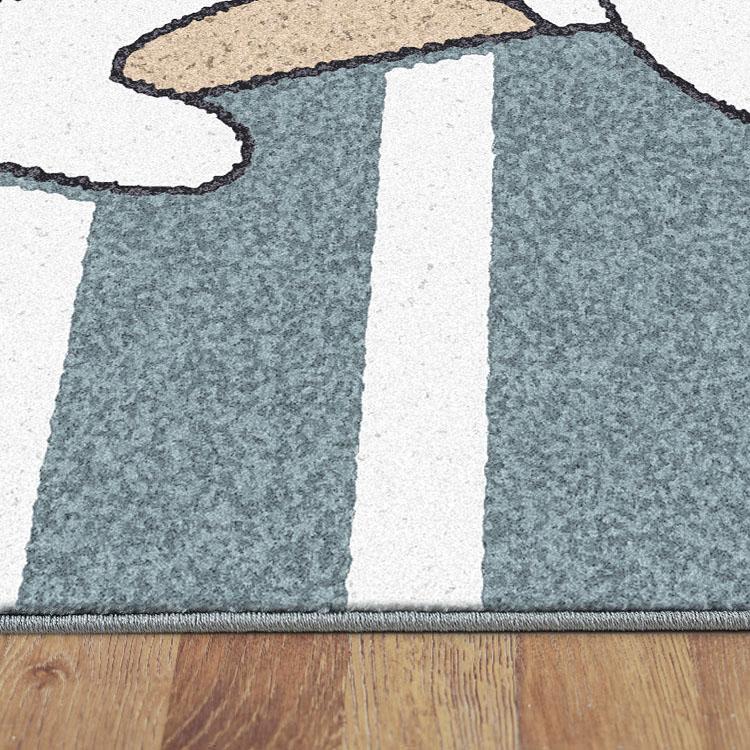 Saray Rugs Kidszoo  Blue 2440
