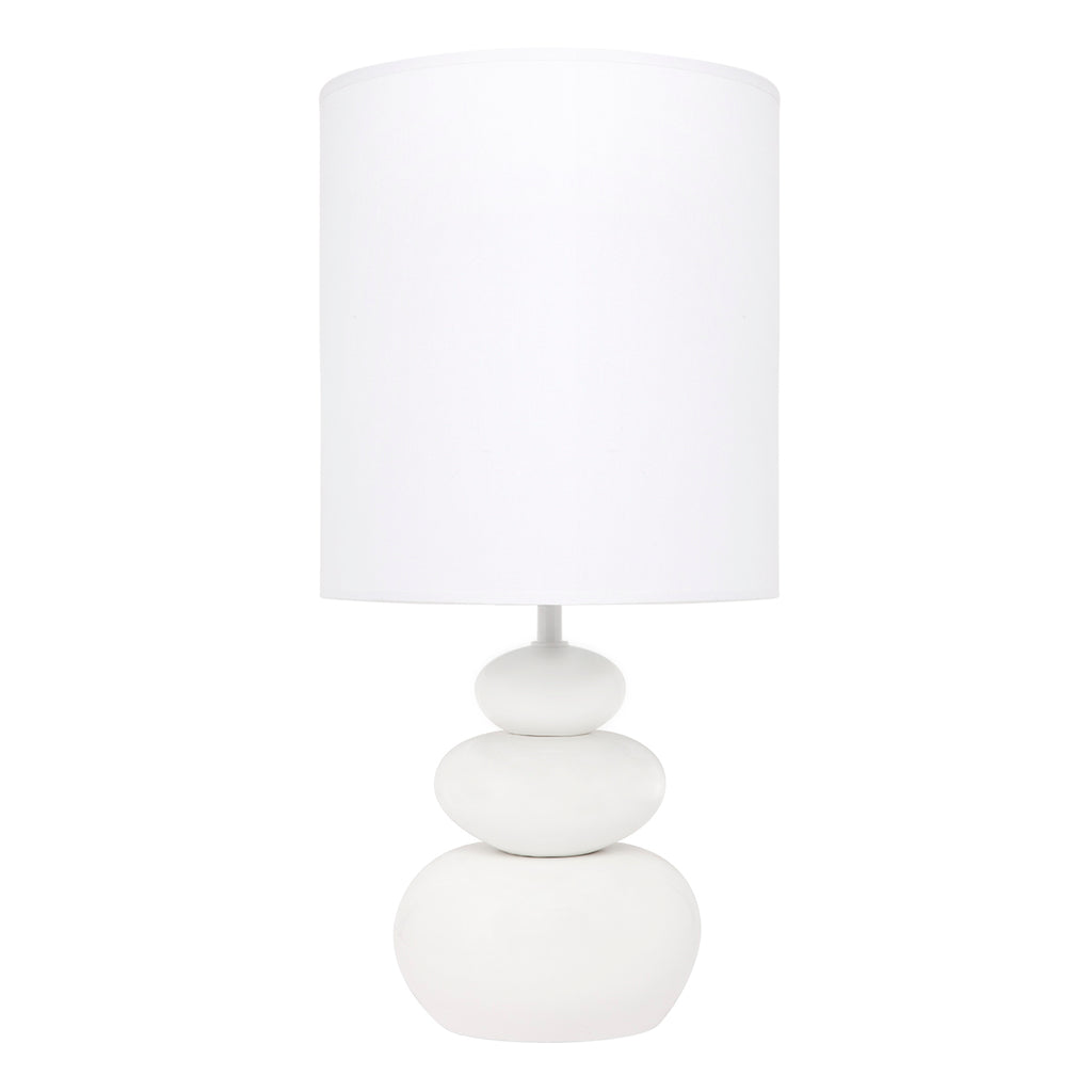 Koa Table Lamp - White Matt Ceramic