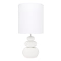 Koa Table Lamp - White Matt Ceramic