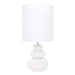 Koa Table Lamp - White Matt Ceramic