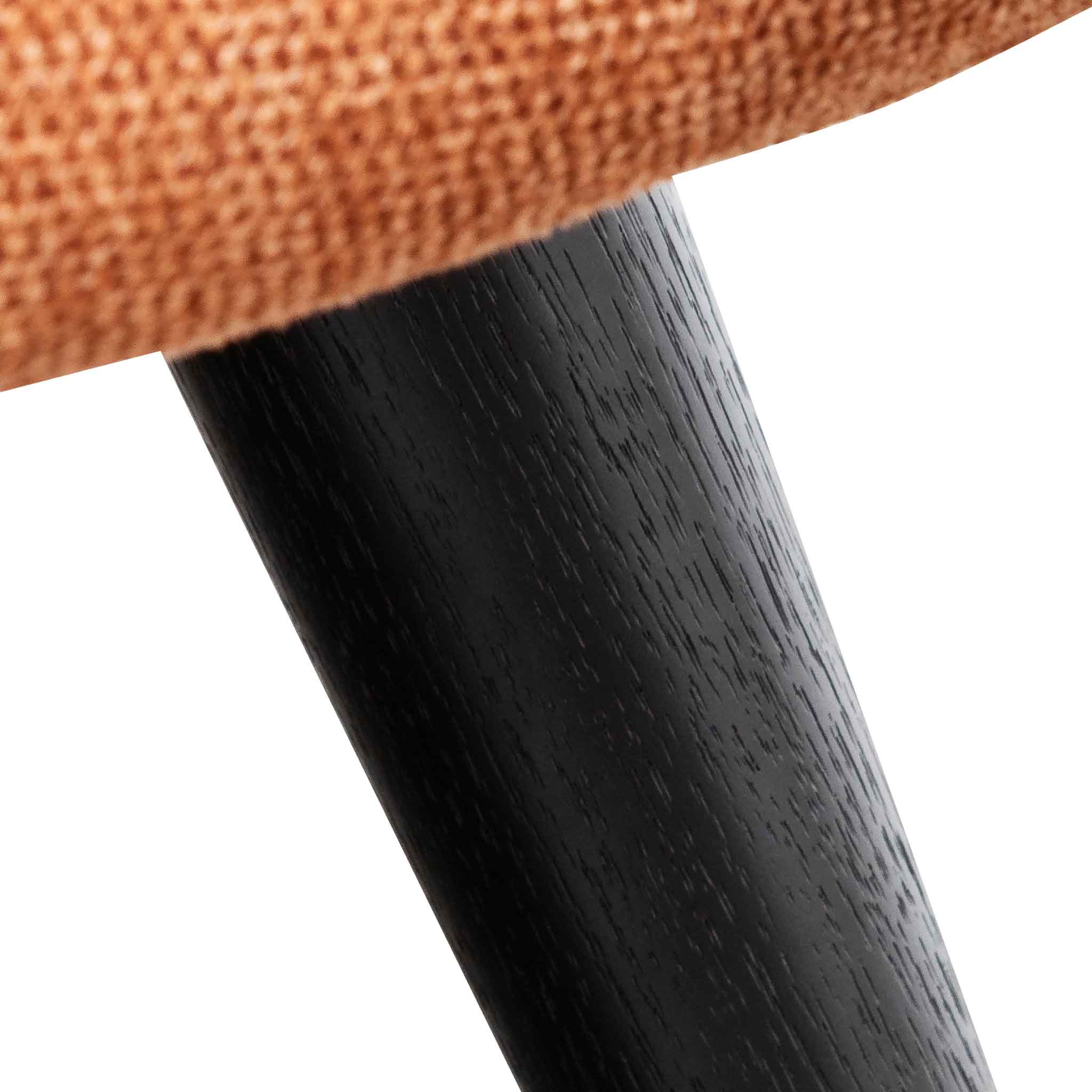Lorene Fabric Armchair - Burnt Orange