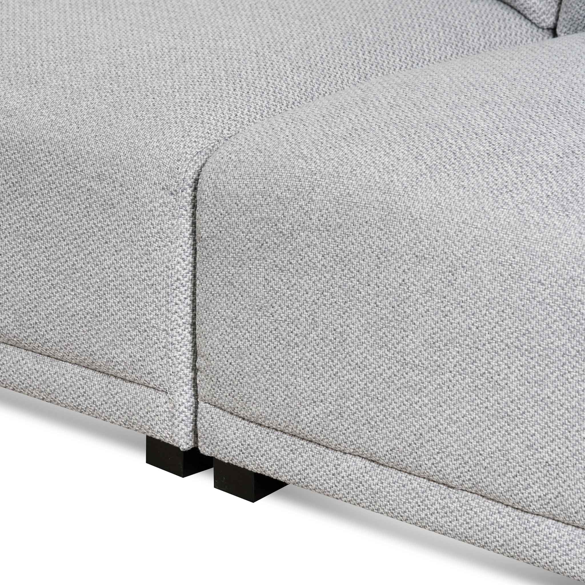 Muellen 4 Seater Fabric Sofa - Grey