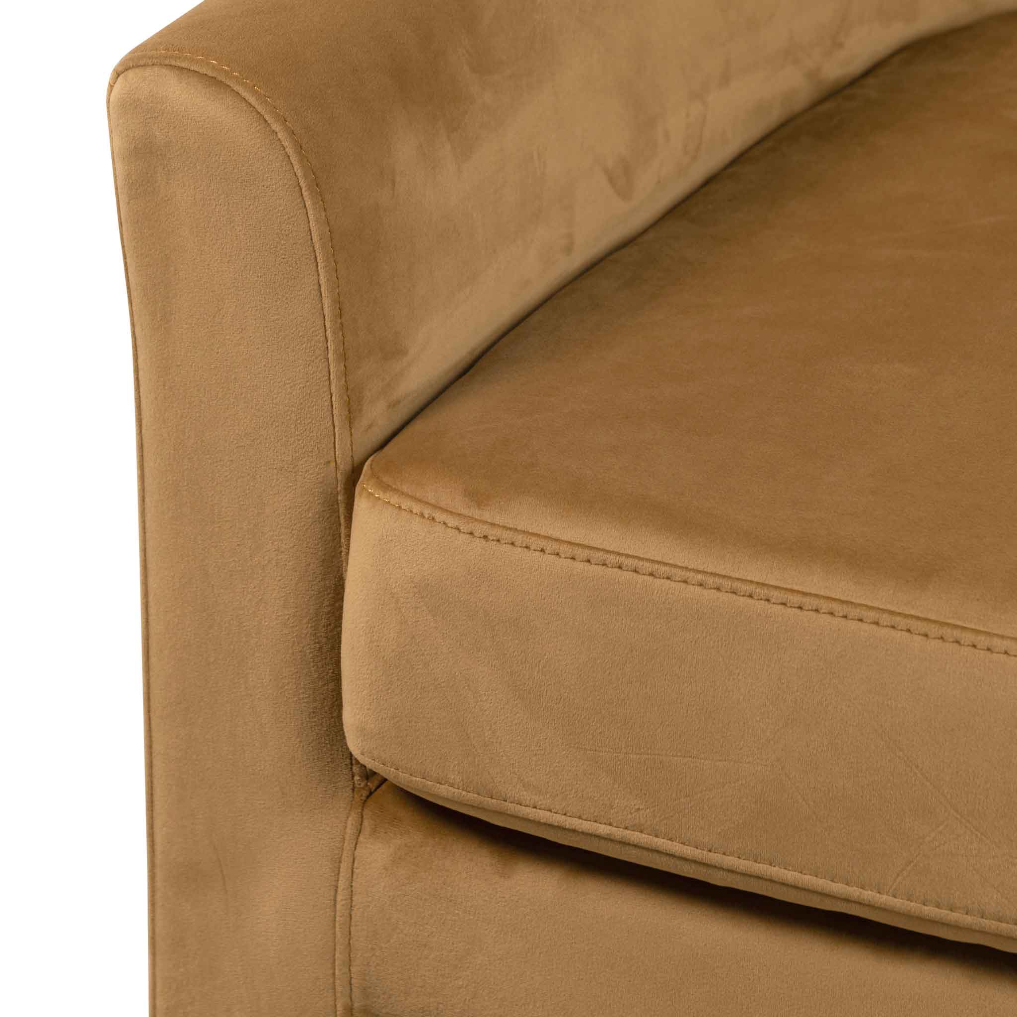 Devina Armchair - Mustard