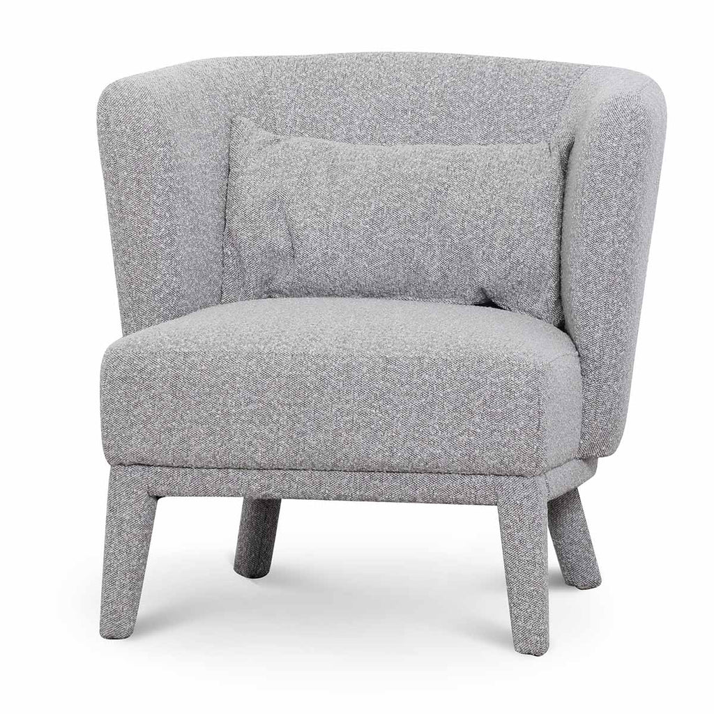 Armchair - Ash Grey Boucle