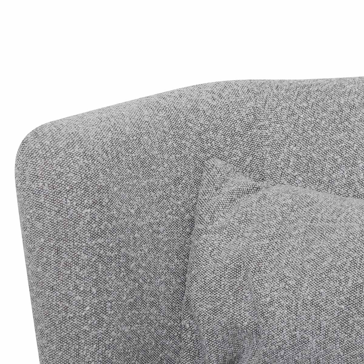 Armchair - Ash Grey Boucle