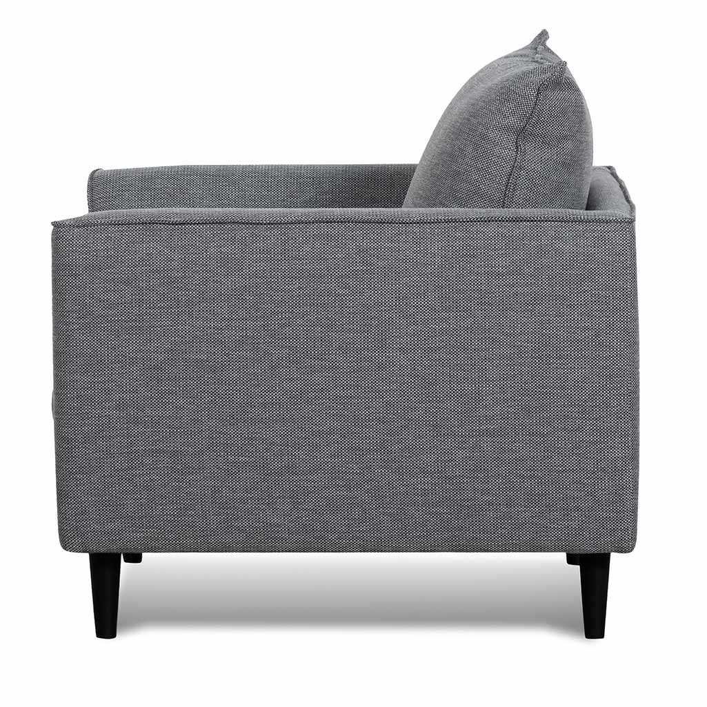 Fabric Armchair - Graphite Grey