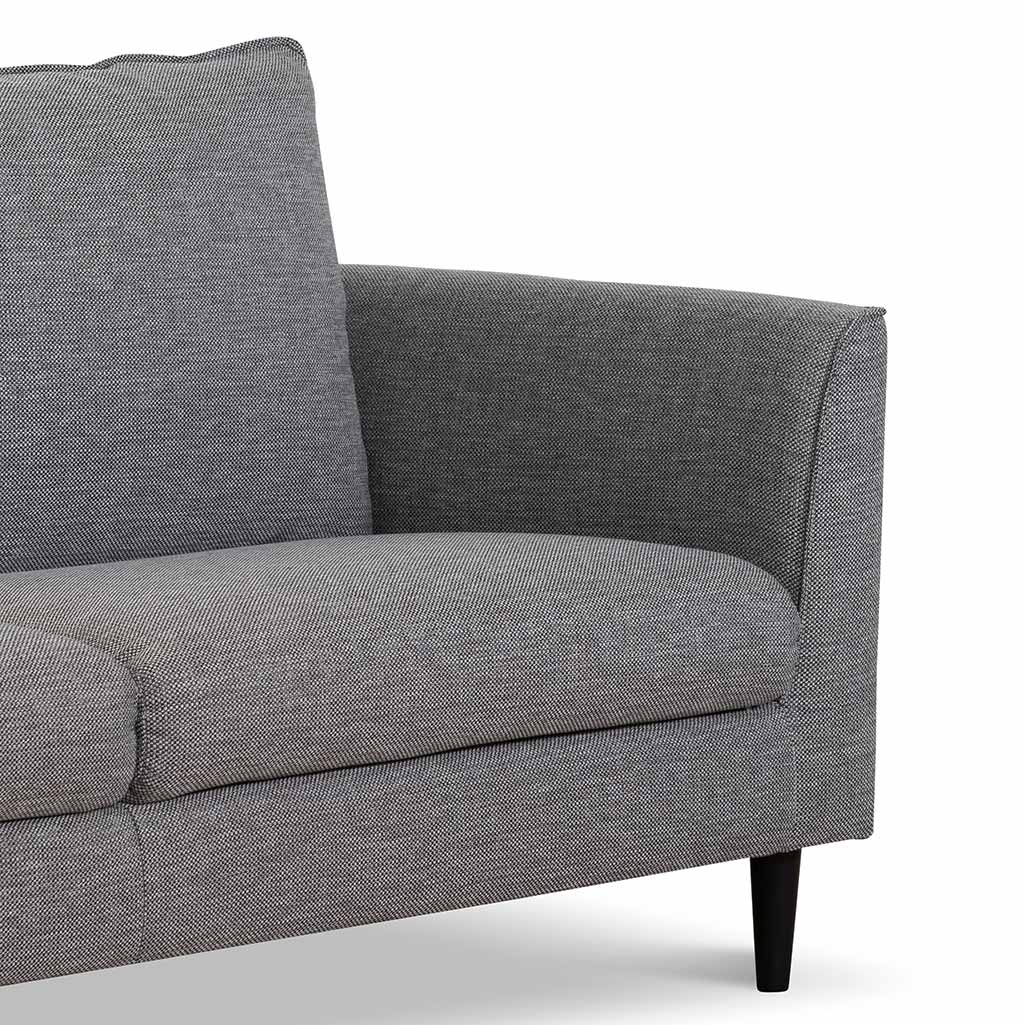 Graphite Grey 3 Seater Fabric Sofa