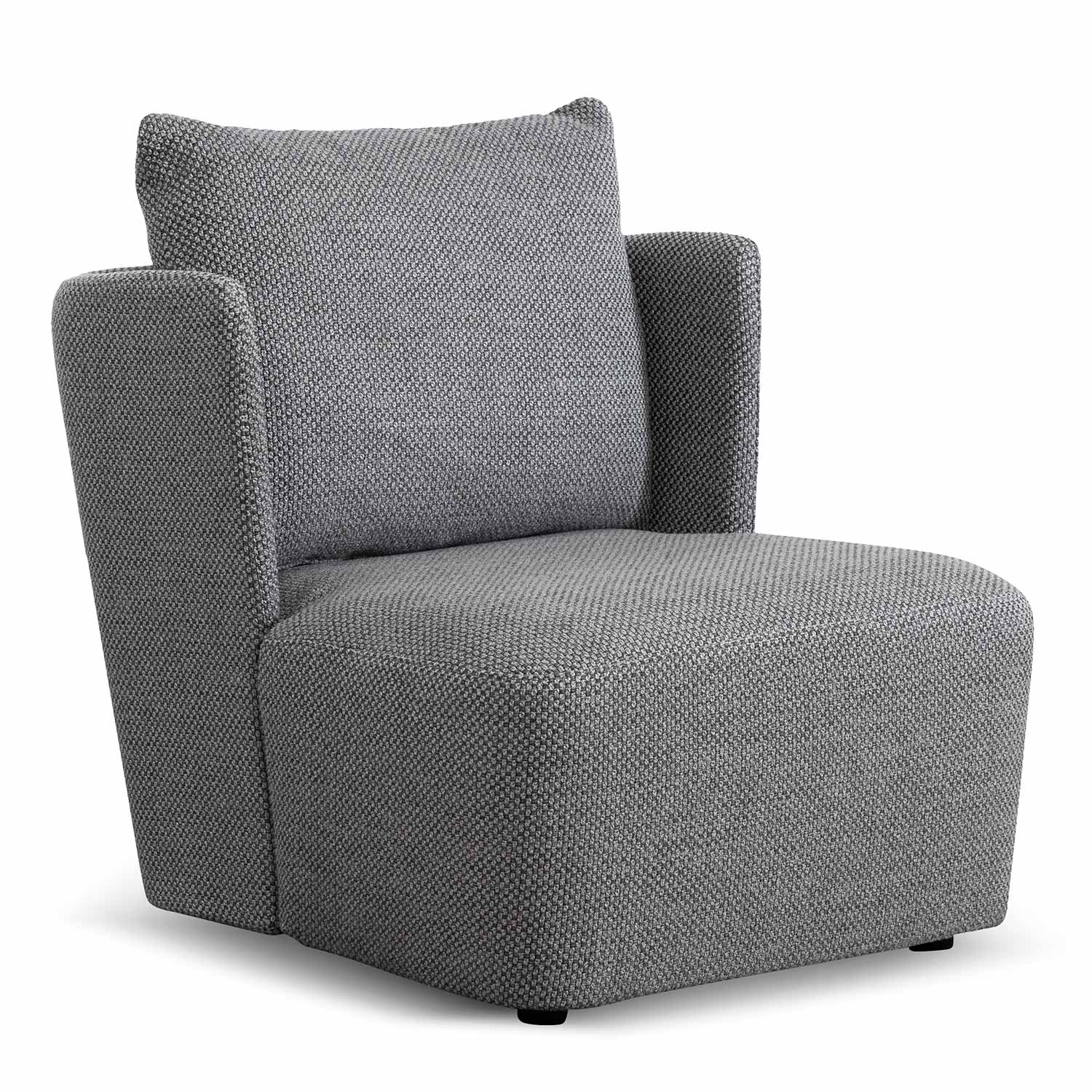 Fabric Armchair - Noble Grey