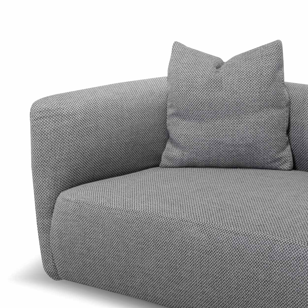 William 3 Seater Fabric Sofa - Noble Grey