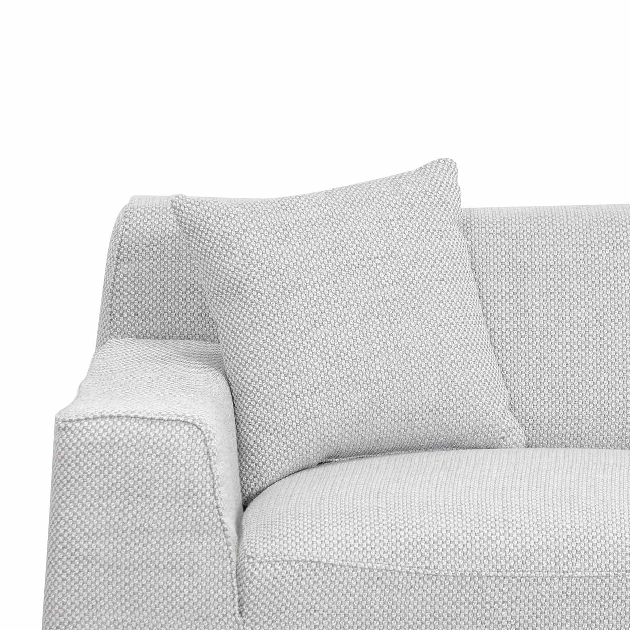 Marlin 3 Seater Right Chaise Sofa - Passive Grey