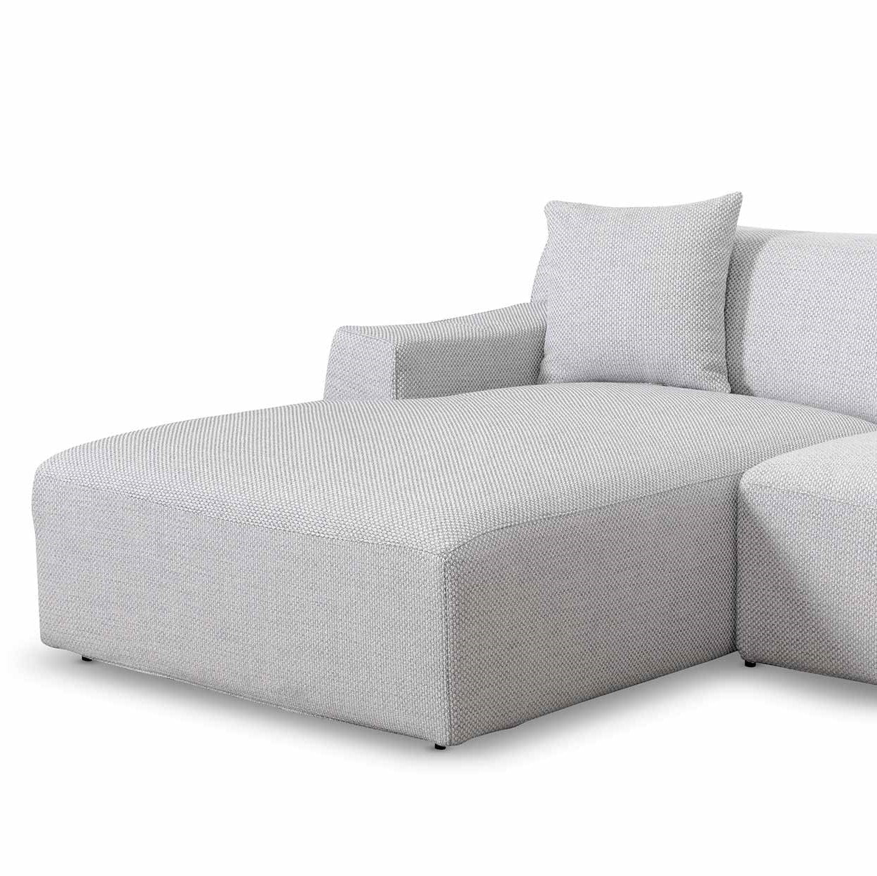 Marlin 3 Seater Left Chaise Sofa - Passive Grey