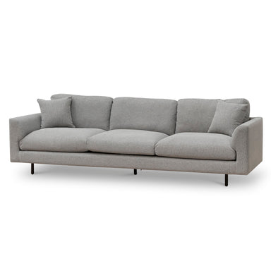 CLC6833-CA 4 Seater Fabric Sofa - Grey