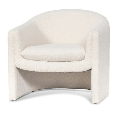 CLC6868-CA Armchair - Ivory White Boucle