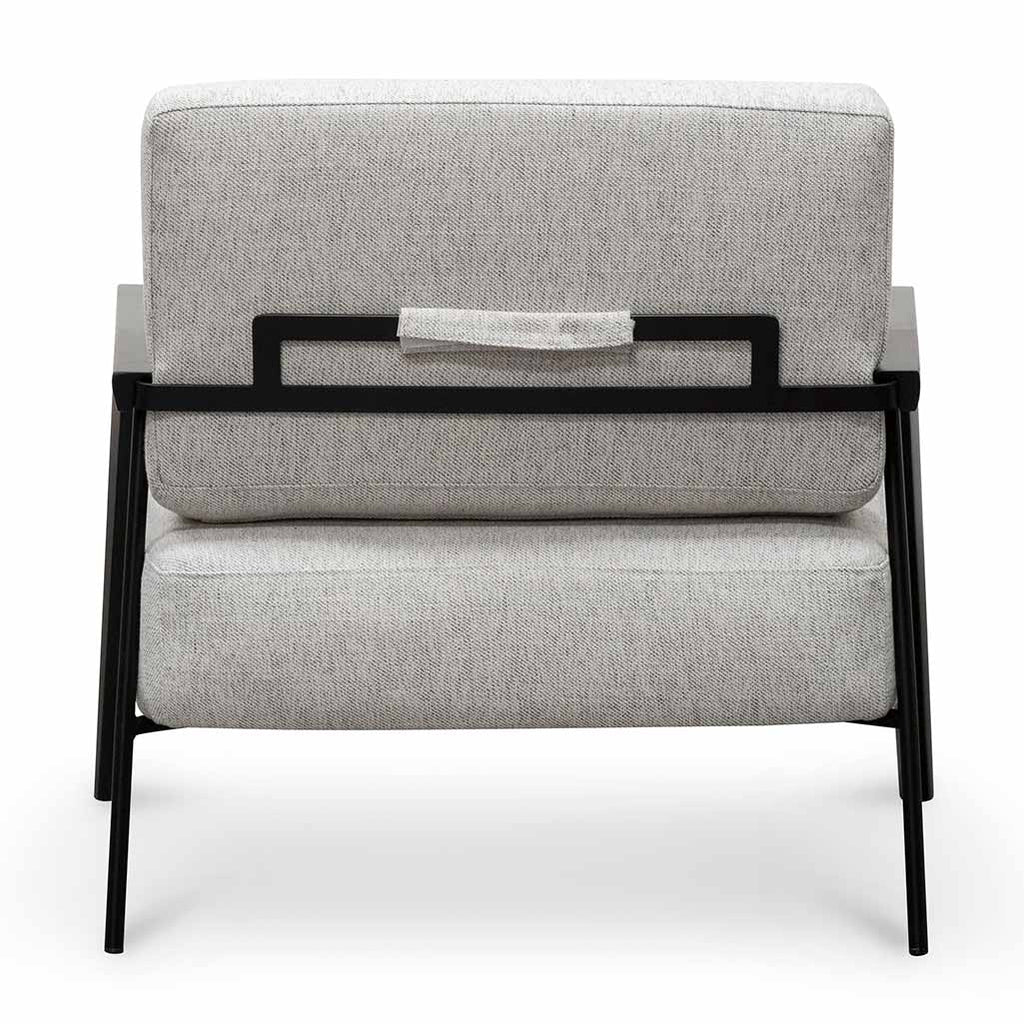 Fabric Lounge Chair - Silver Grey
