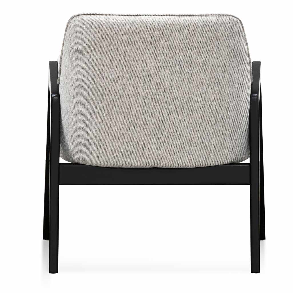 Fabric Lounge Chair - Silver Grey