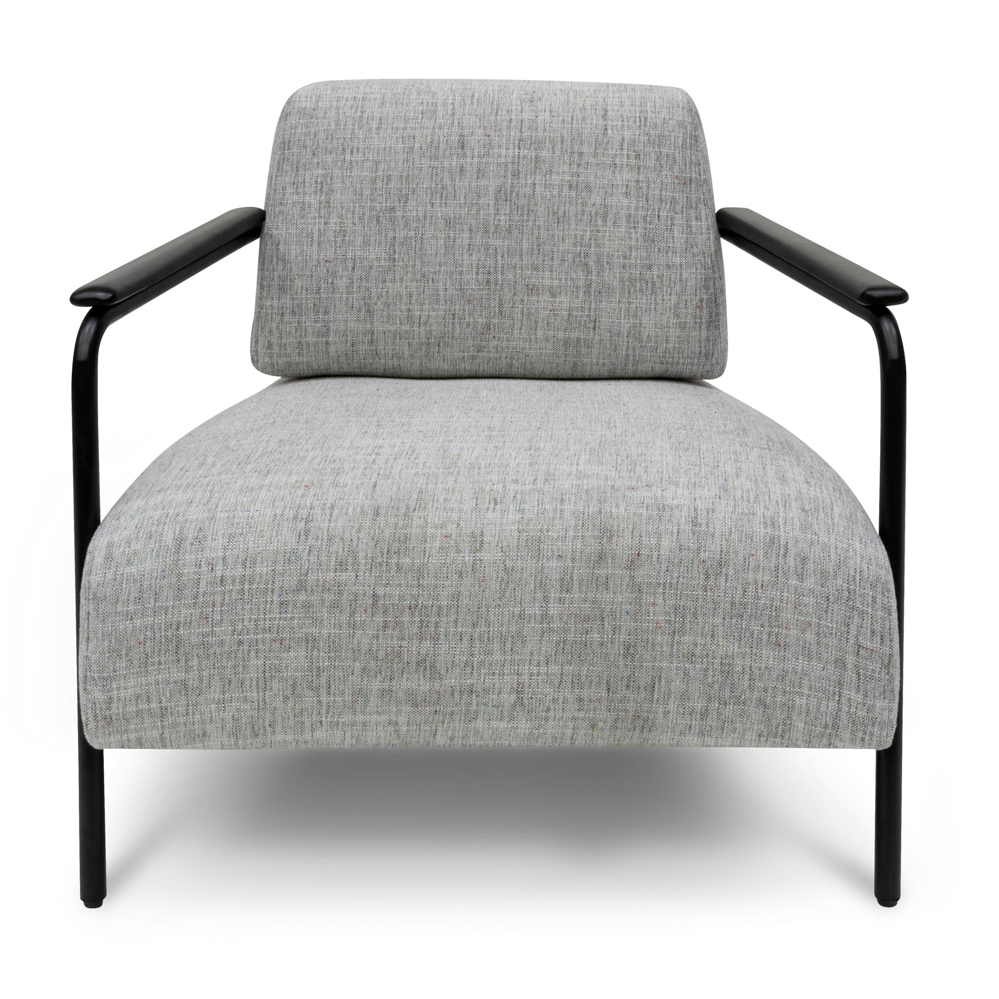 Constance Fabric Armchair - Light Spec Grey