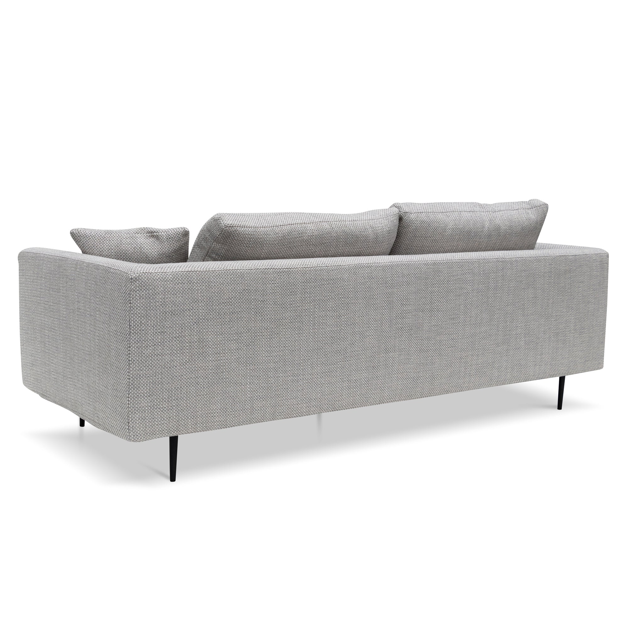 Arlette 4 Seater Fabric Sofa - Passive Grey