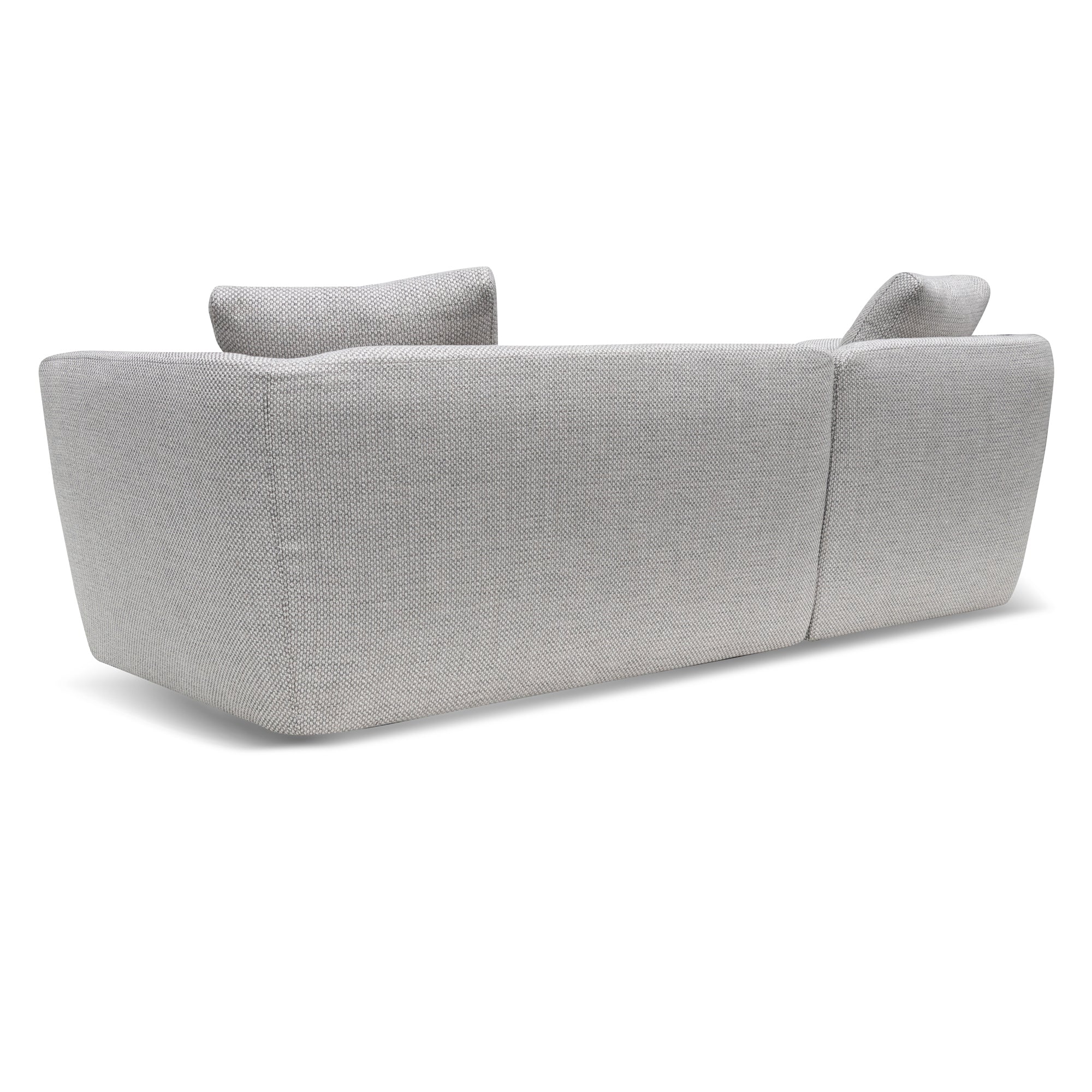 William 3 Seater Fabric Sofa - Passive Grey