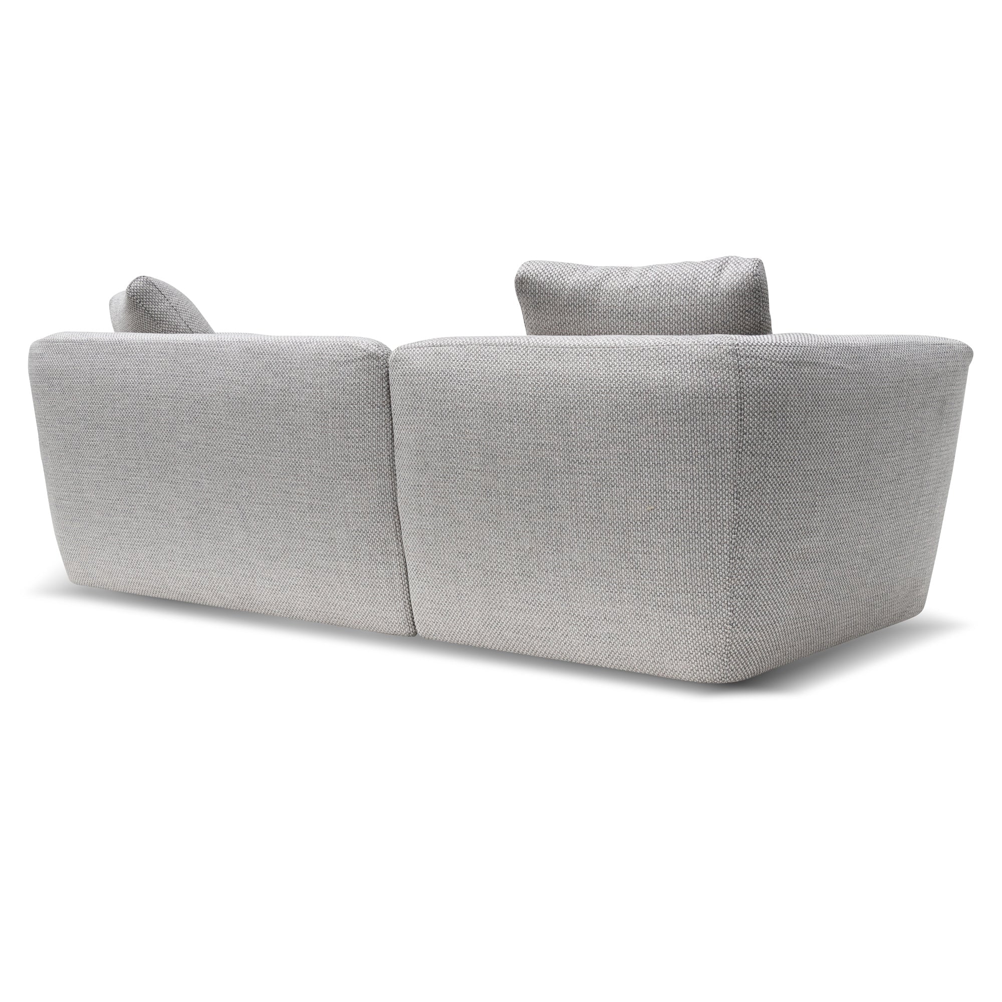 William 3 Seater Fabric Sofa - Passive Grey