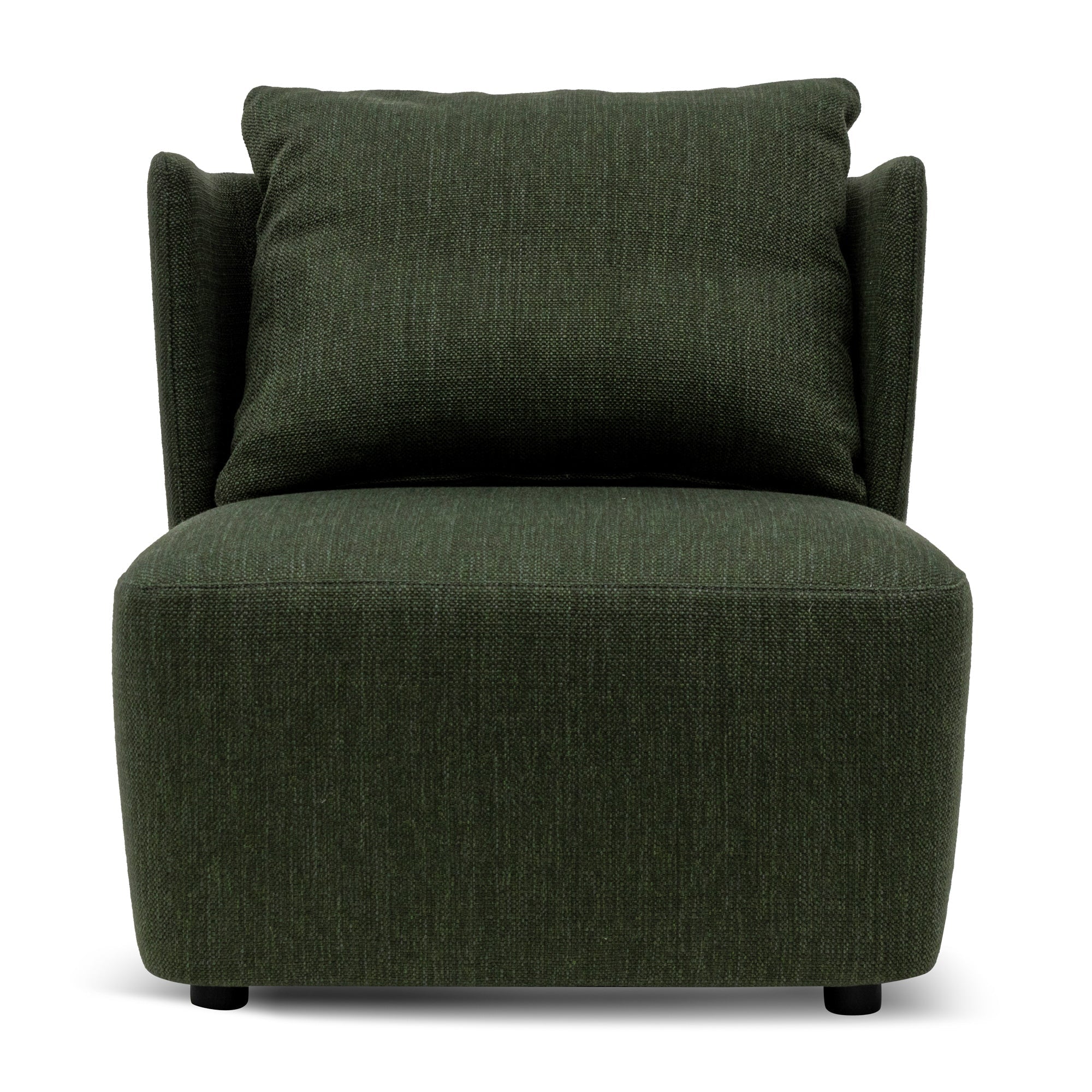 Fabric Armchair - Fir Green