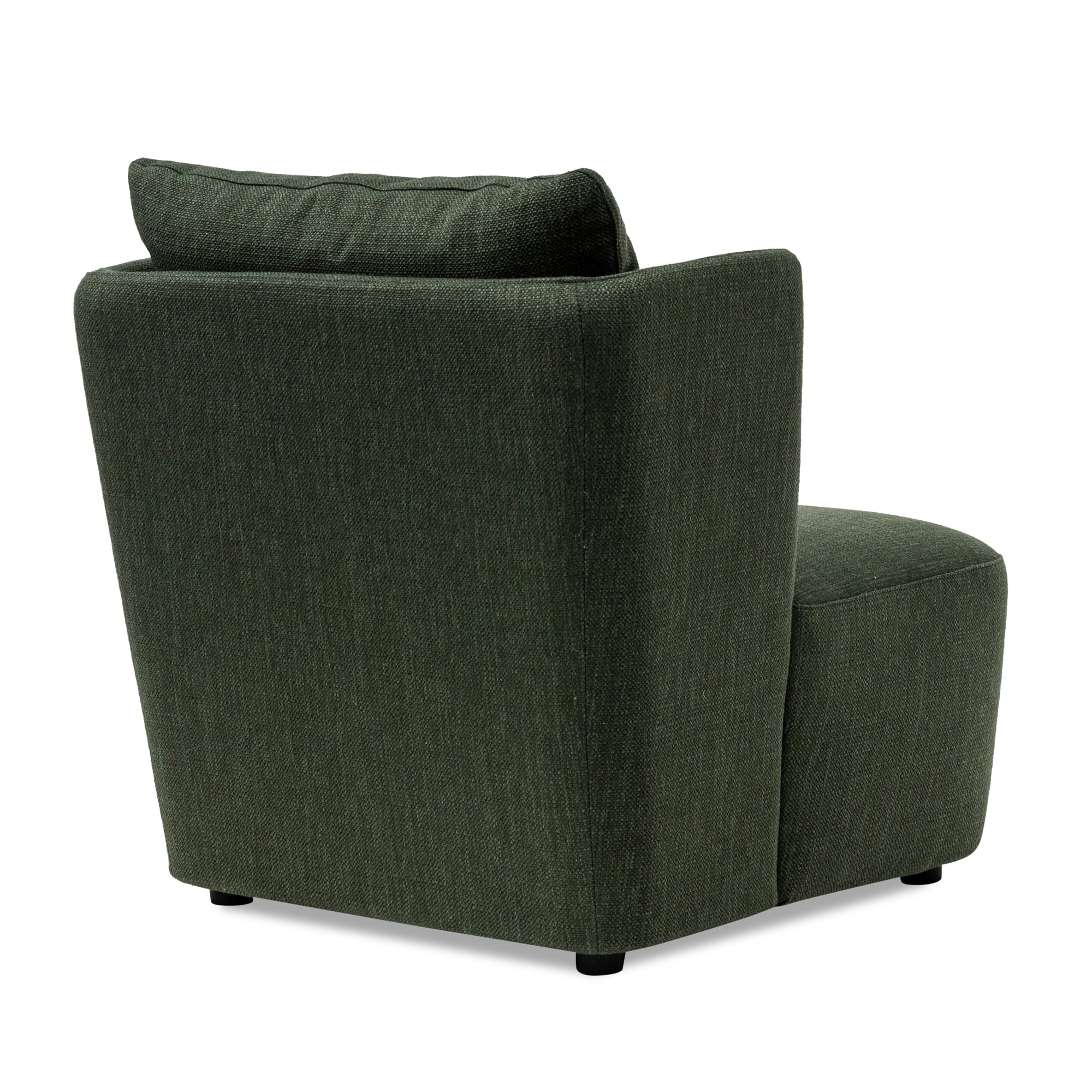 Fabric Armchair - Fir Green