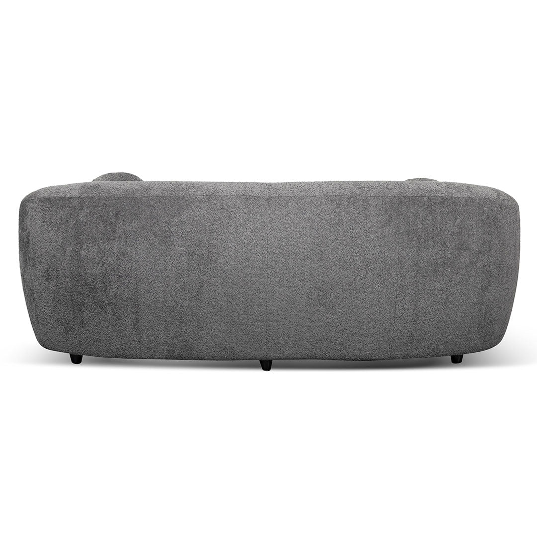 Hurst 3 Seater Fabric Sofa - Iron Grey