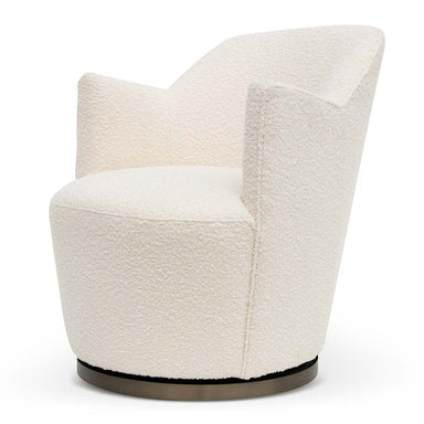 CLC8121-CA Armchair - Ivory White Boucle