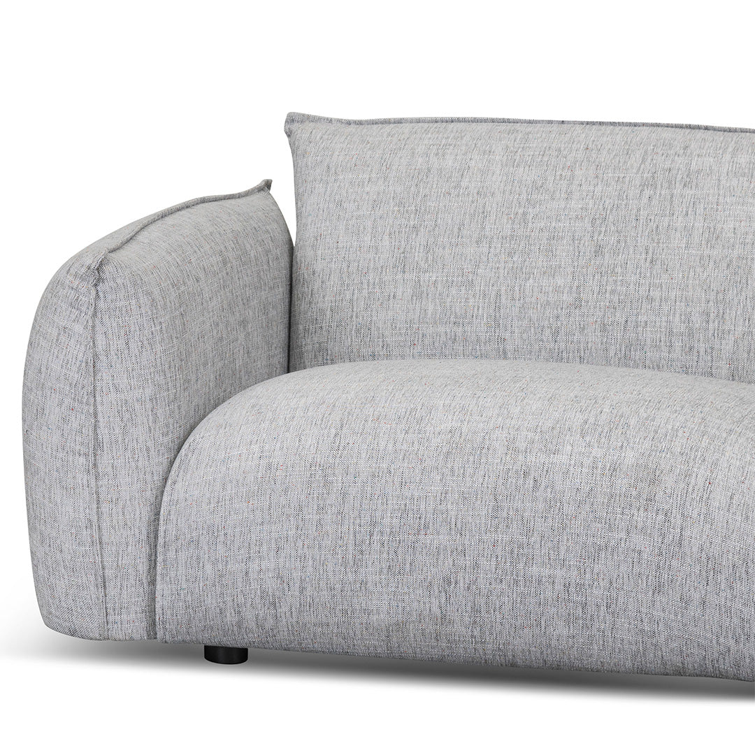 Light Spec Grey 3 Seater Sofa