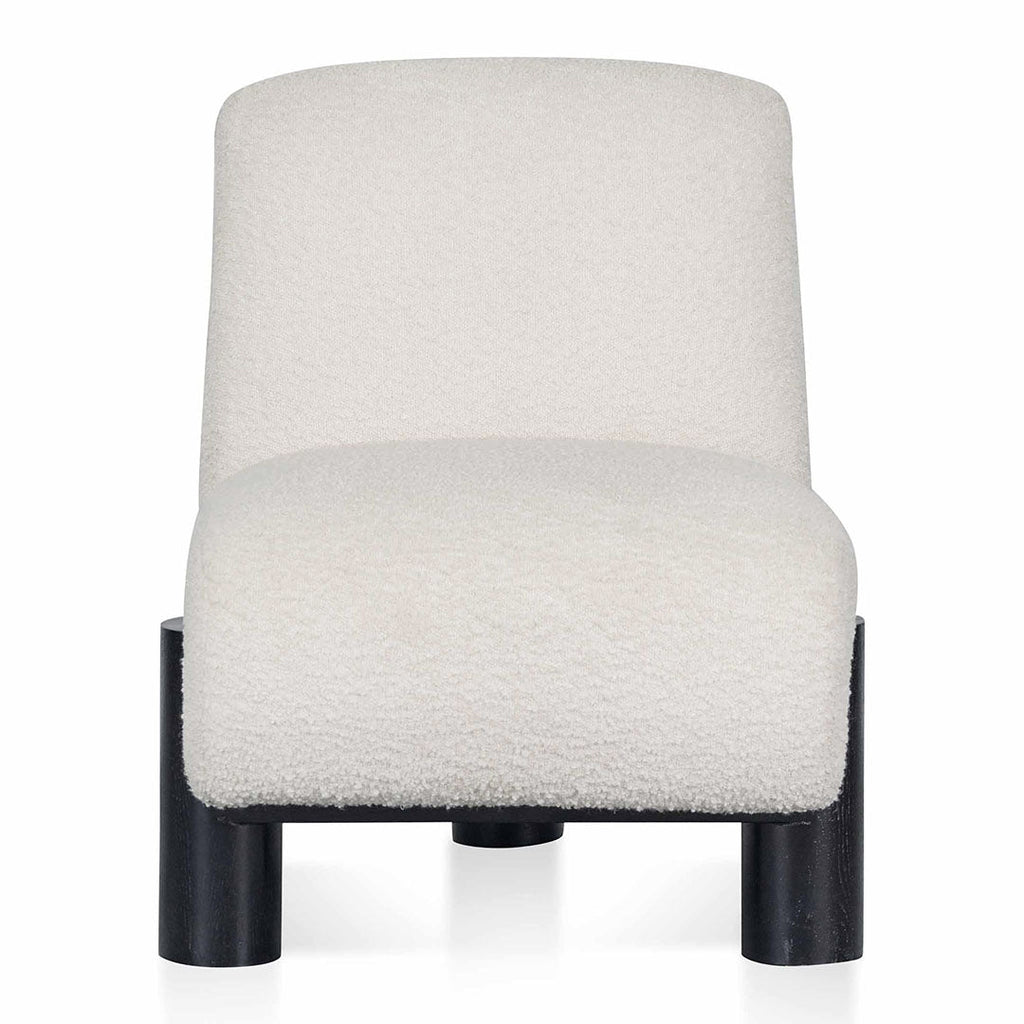 Deandre Armchair - Ivory White Boucle