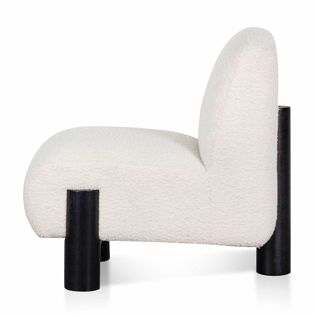 Deandre Armchair - Ivory White Boucle