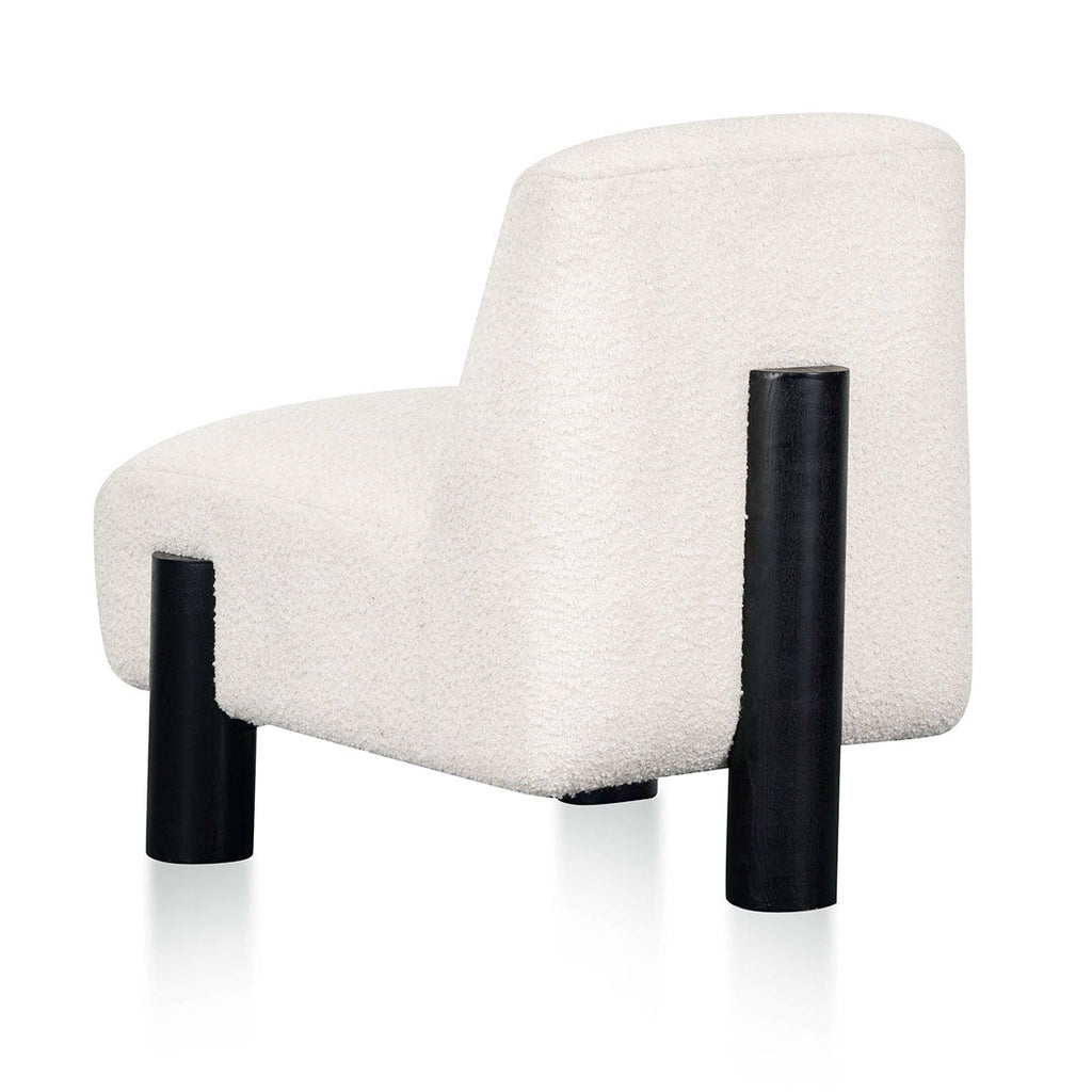 Deandre Armchair - Ivory White Boucle