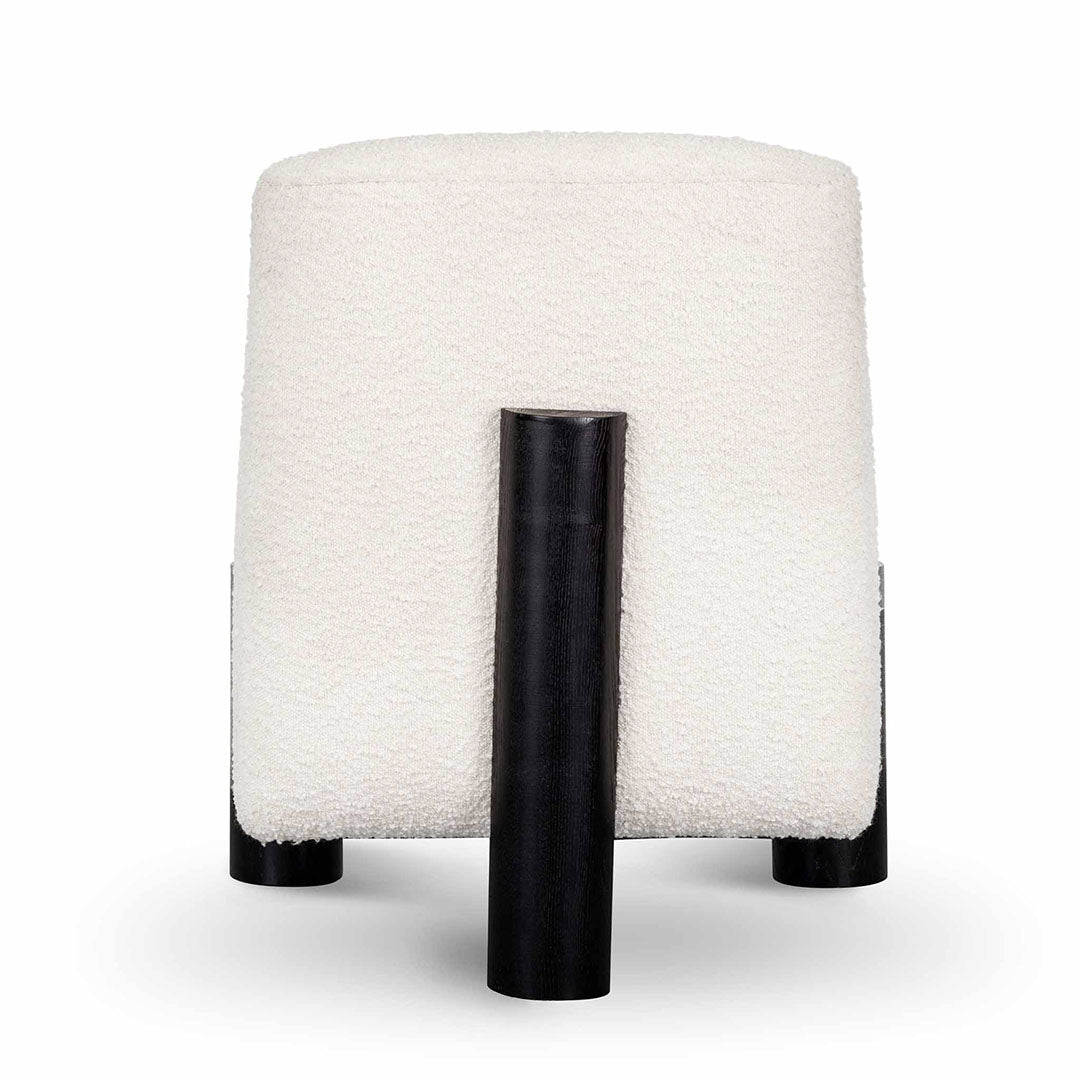 Deandre Armchair - Ivory White Boucle