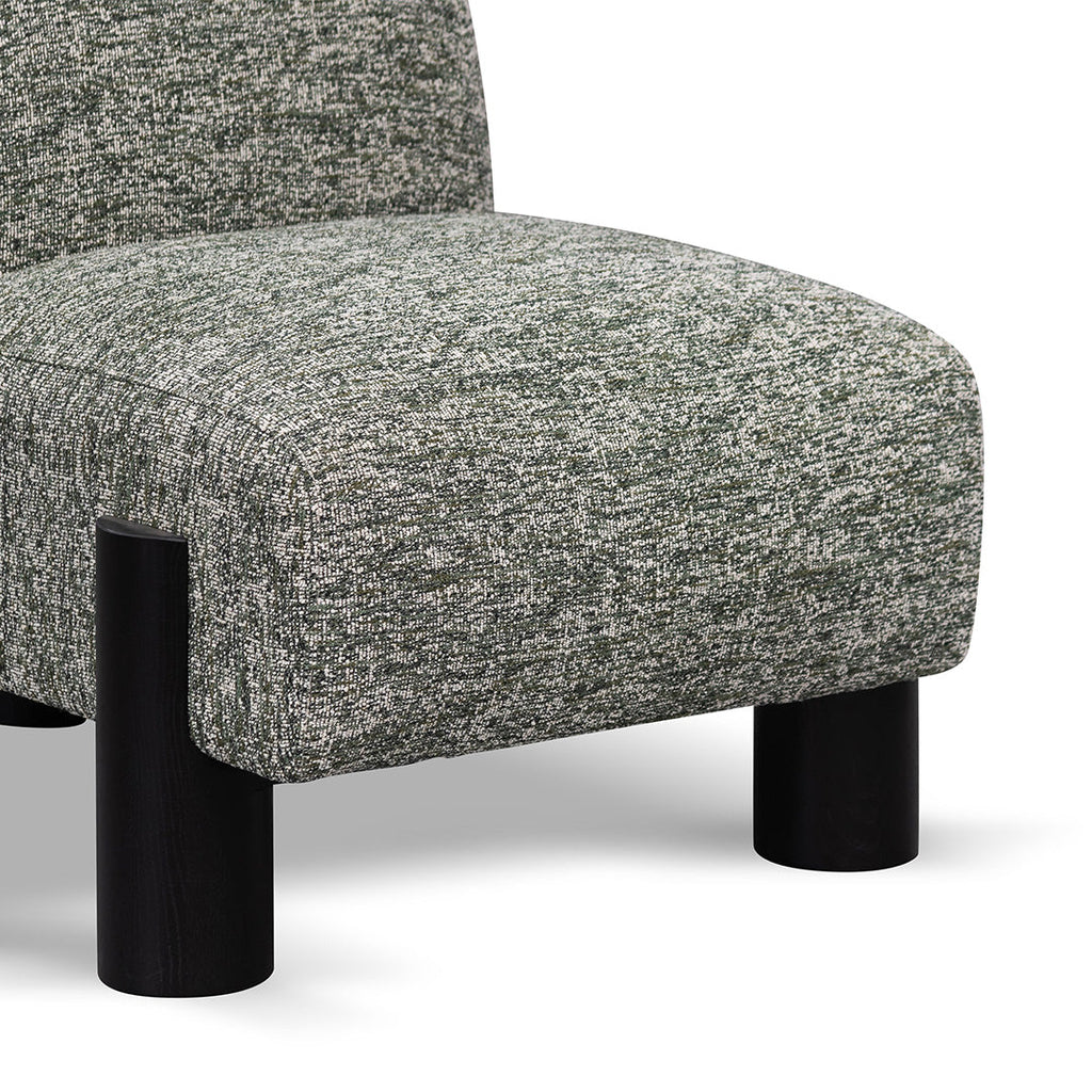 Deandre Fabric Lounge Chair - Seaweed Green