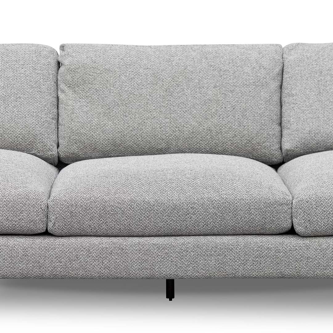 Sterling 4 Seater Fabric Sofa - Charcoal