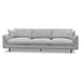 CLC8274-CA 4 Seater Fabric Sofa - Sterling Charcoal