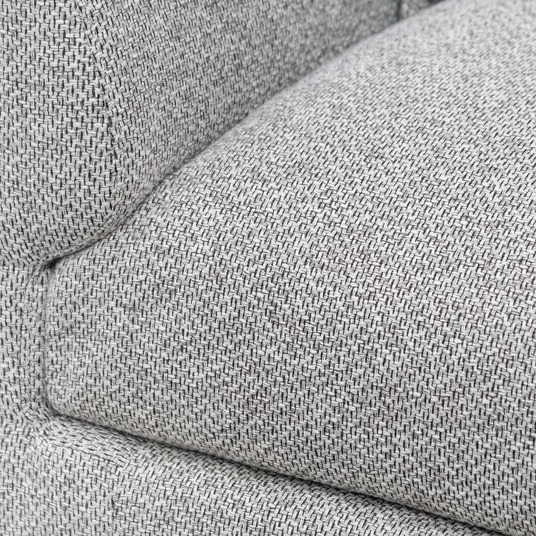 Sterling 4 Seater Fabric Sofa - Charcoal