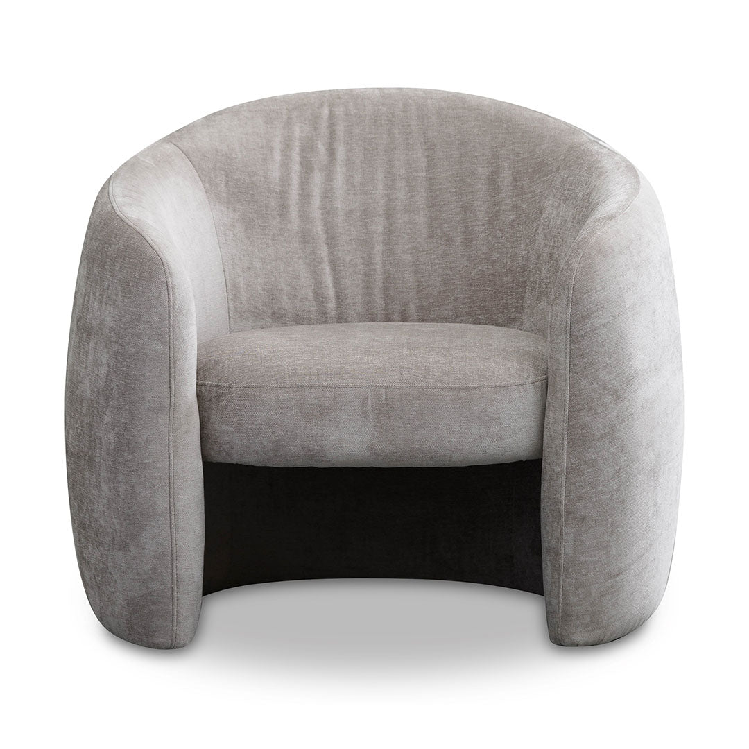 Fabric Armchair - Platinum Grey