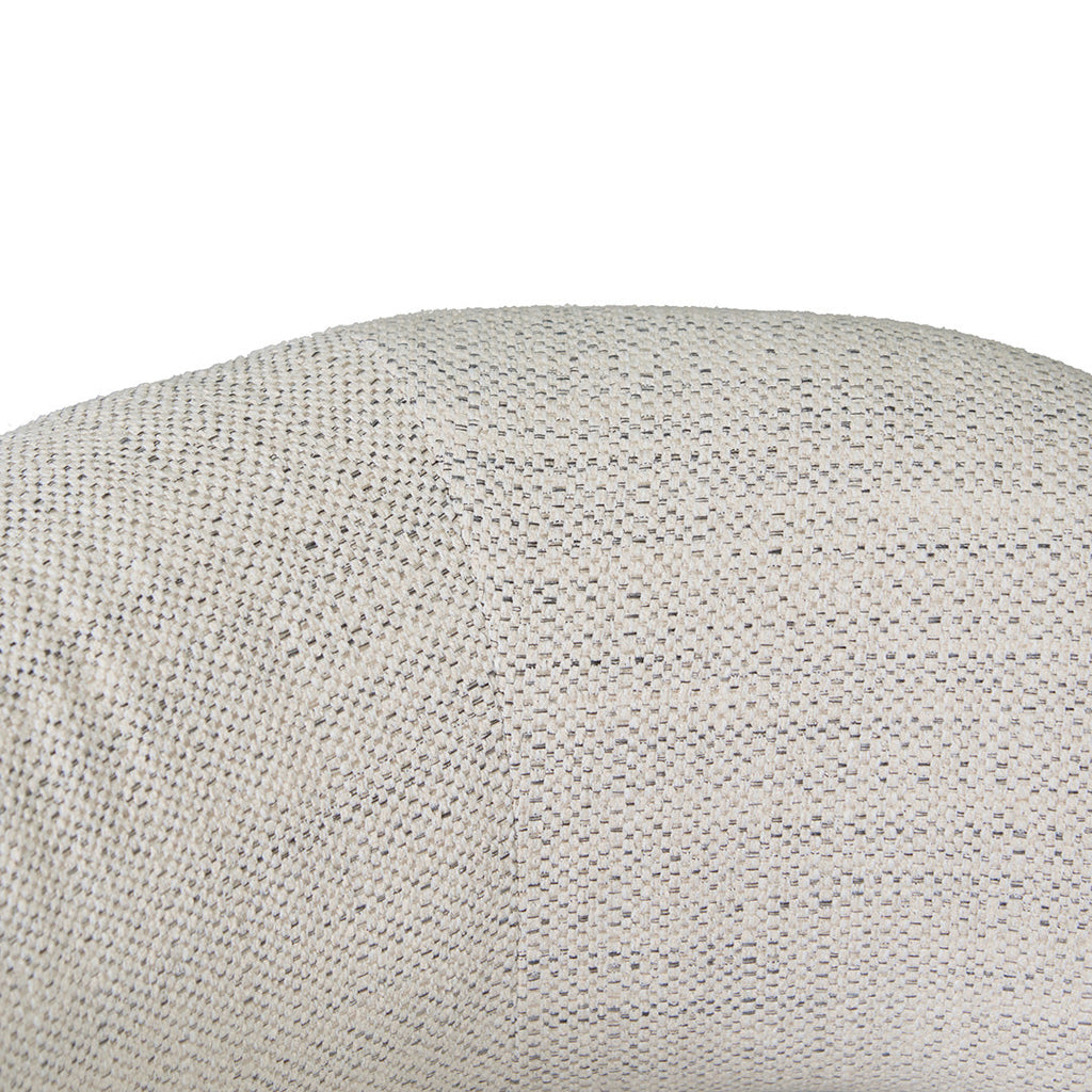 Rustic Beige Fabric Armchair