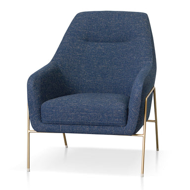 CLC8325-KSO Fabric Armchair - Dark Blue