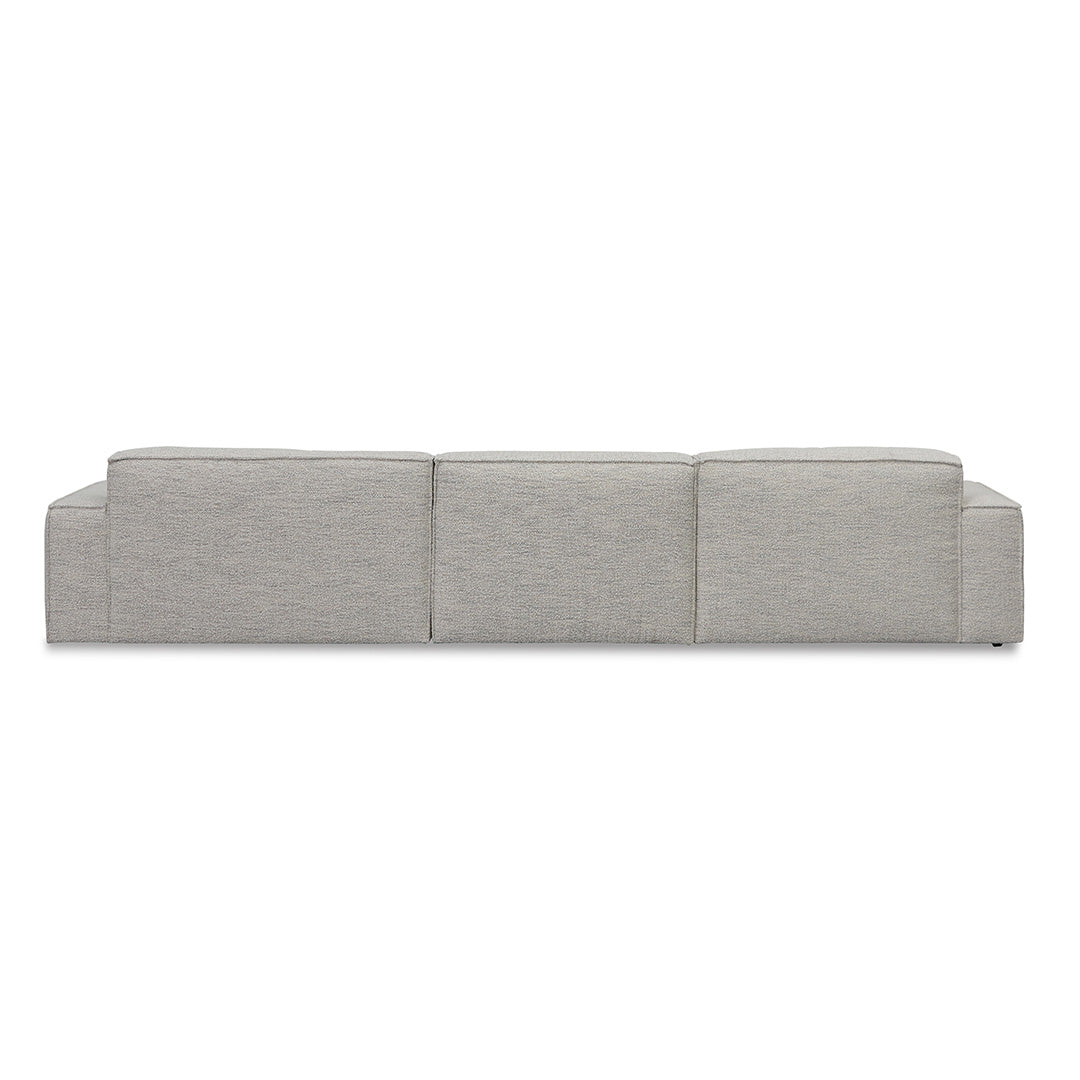 Right Chaise Fabric Sofa - Fog Grey