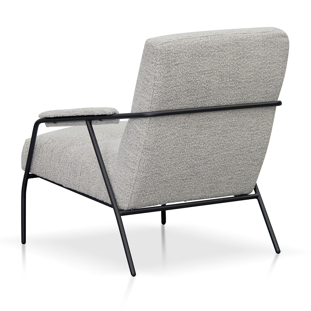 Fabric Armchair - Fog Grey