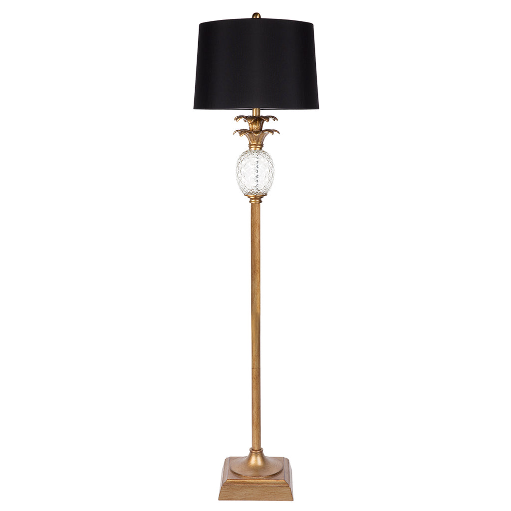 Langley Floor Lamp - Antique Gold
